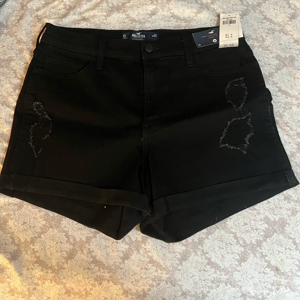 Hollister high rise 3” shorts size 13